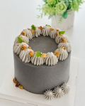 Black Sesame & Walnut Cake 黑芝麻核桃蛋糕