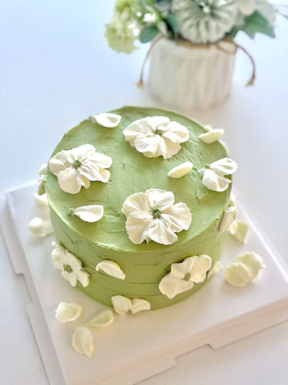 Japanese Matcha & Red Bean Cake 日式抹茶红豆蛋糕