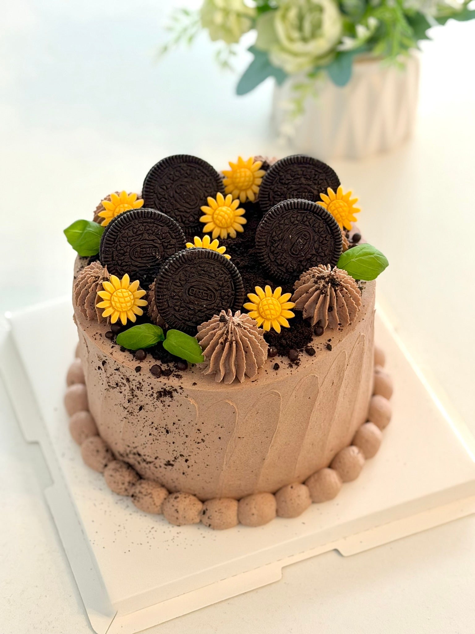 Chocolate Oreo Cream Cake巧克力奥利奥奶油蛋糕