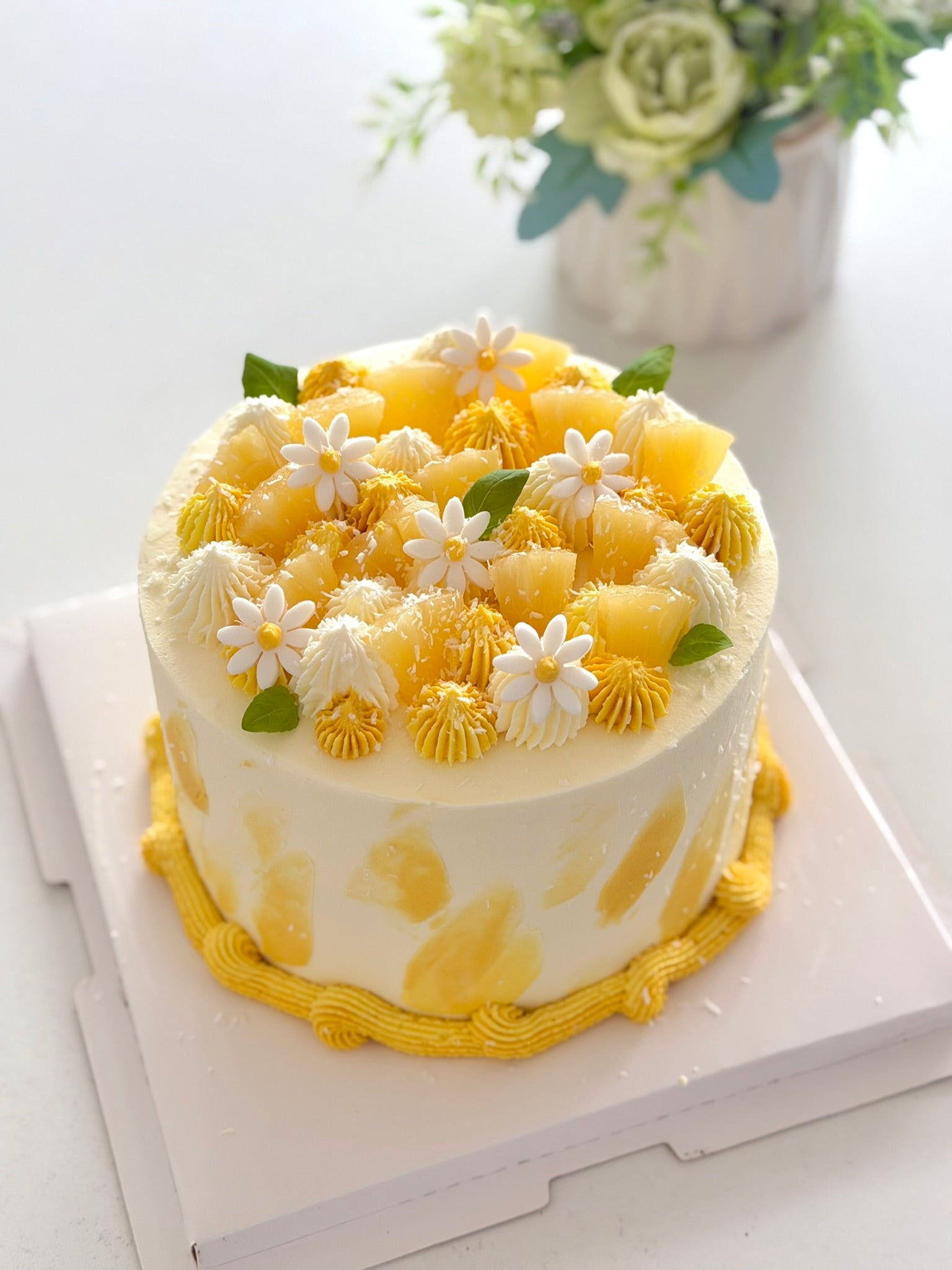 Pineapple Cake 奶油菠萝蛋糕